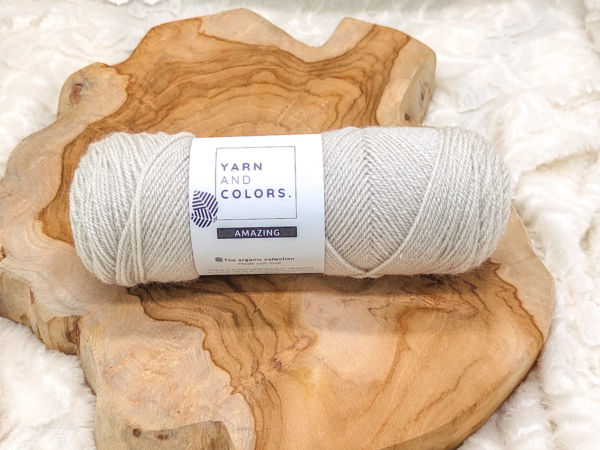 Duurzaam garen: Yarn and Colors Amazing in kleur 004 Berk beige