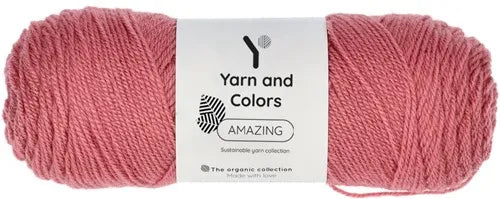 Duurzaam garen: Yarn and Colors Amazing in kleur 048 Antiek roze