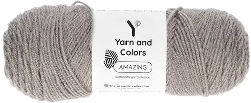 Duurzaam garen: Yarn and Colors Amazing in kleur 096 Grijs