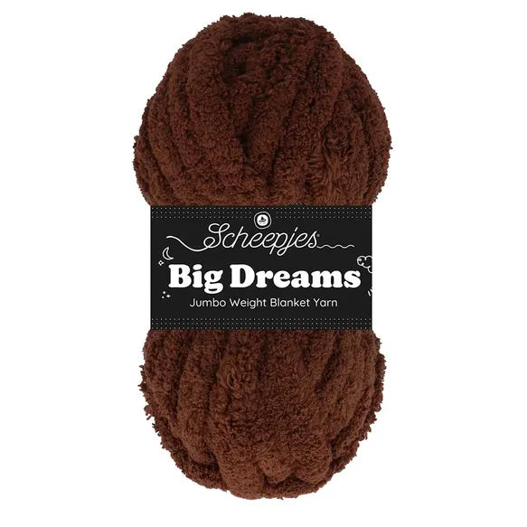 Duurzaam garen: Scheepjes Big Dreams in kleur 503 Bruin
