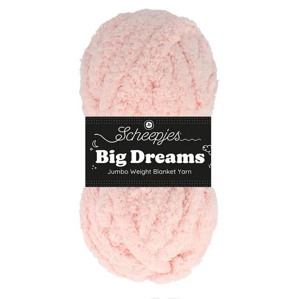 Duurzaam garen: Scheepjes Big Dreams in kleur 505 Licht roze