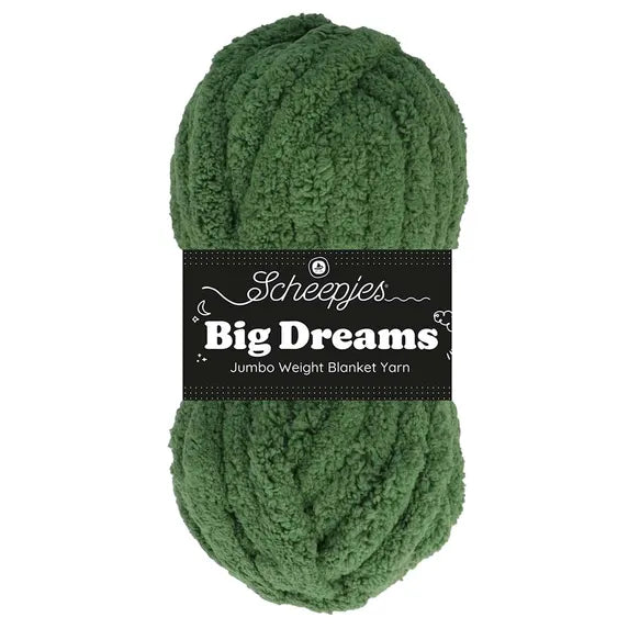Duurzaam garen: Scheepjes Big Dreams in kleur 507 Groen