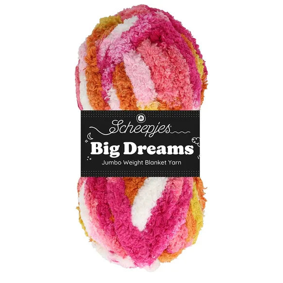 Duurzaam garen: Scheepjes Big Dreams in kleur 704 Zonsondergang