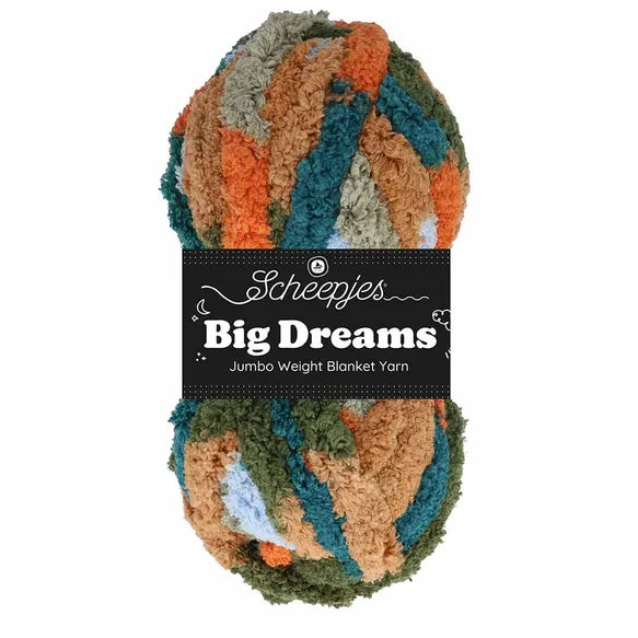 Duurzaam garen: Scheepjes Big Dreams in kleur 708 Magie