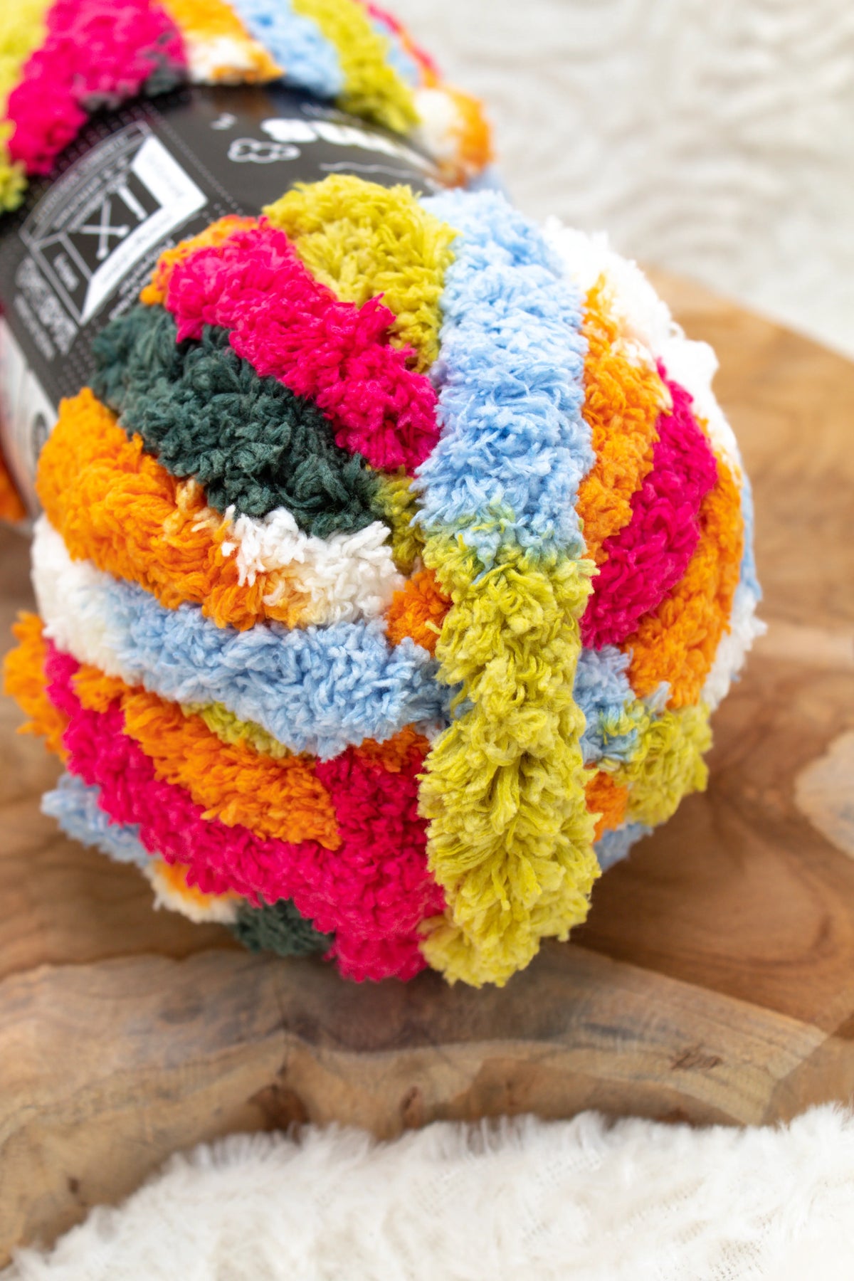 Duurzaam garen: Scheepjes Big Dreams in kleur 710 Confetti