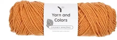 Duurzaam garen: Yarn and Colors Chunky Amazing in kleur 108 Curry