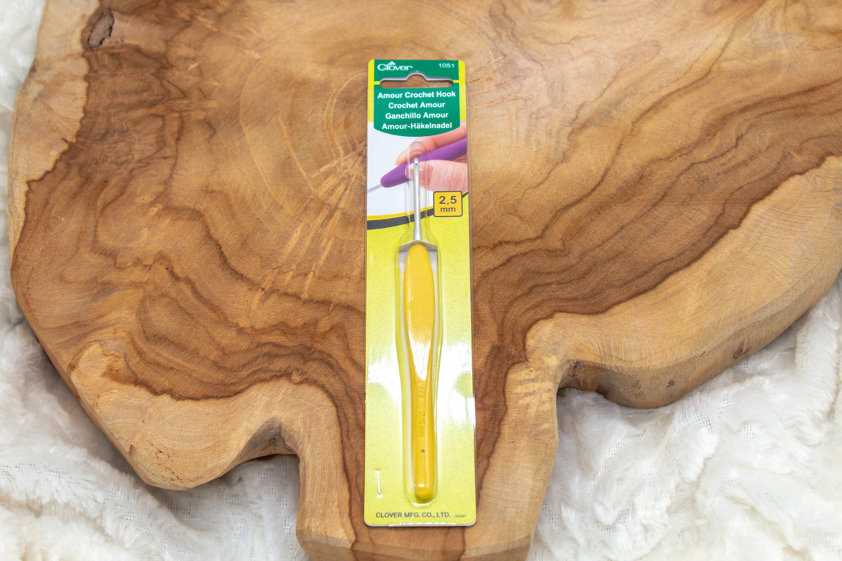 Clover Amour haaknaald, Haaknaald van Clover in maat 2,5 mm