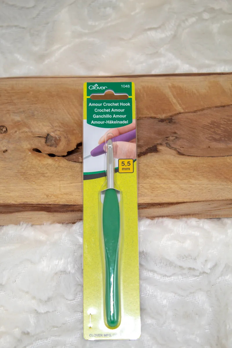 Clover Amour haaknaald, Haaknaald van Clover in maat 5,5 mm