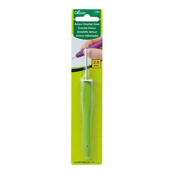 Clover Amour haaknaald, Haaknaald van Clover in maat 2 mm