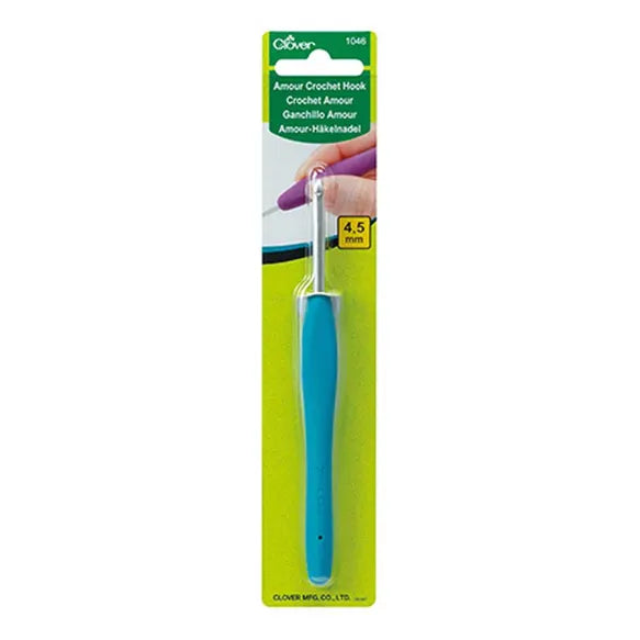 Clover Amour haaknaald, Haaknaald van Clover in maat 4,5 mm