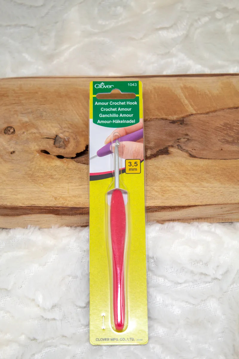 Clover Amour haaknaald, Haaknaald van Clover in maat 3,5 mm