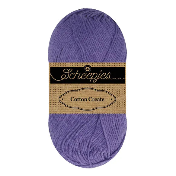 Duurzaam garen: Scheepjes Cotton Create in kleur 661 Violet