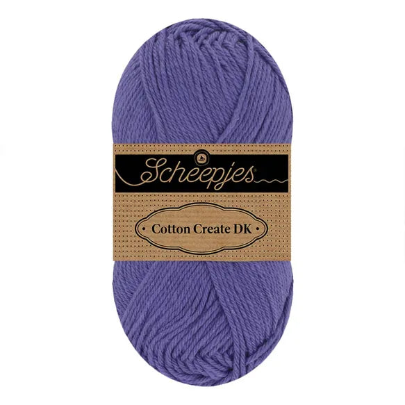 Duurzaam garen: Scheepjes Cotton Create DK in kleur 661 Violet