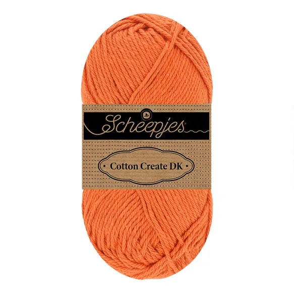 Duurzaam garen: Scheepjes Cotton Create DK in kleur 671 Oranje