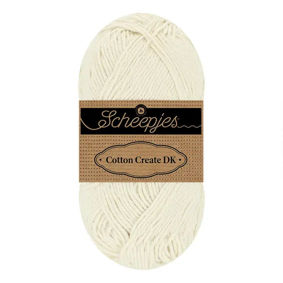 Duurzaam garen: Scheepjes Cotton Create DK in kleur 737 Naturel