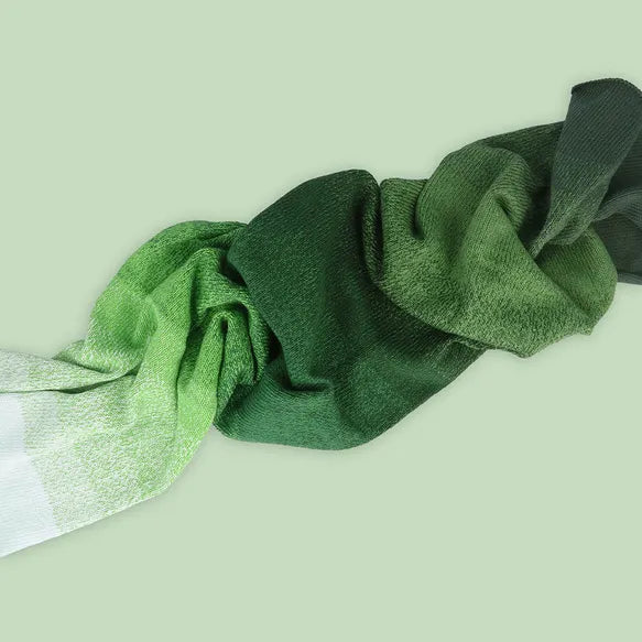 Duurzaam garen: Scheepjes Cotton Whirl in kleur 709 Groen tinten
