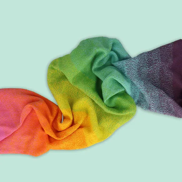 Duurzaam garen: Scheepjes Cotton Whirl in kleur 711 Regenboog