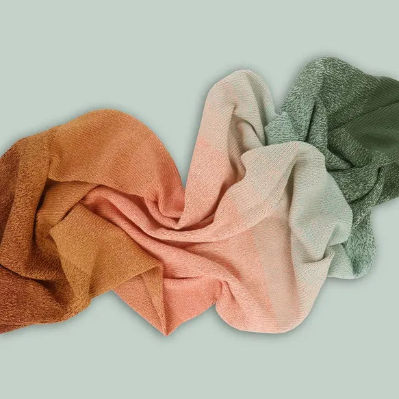 Duurzaam garen: Scheepjes Cotton Whirl in kleur 715 Groen en oranje