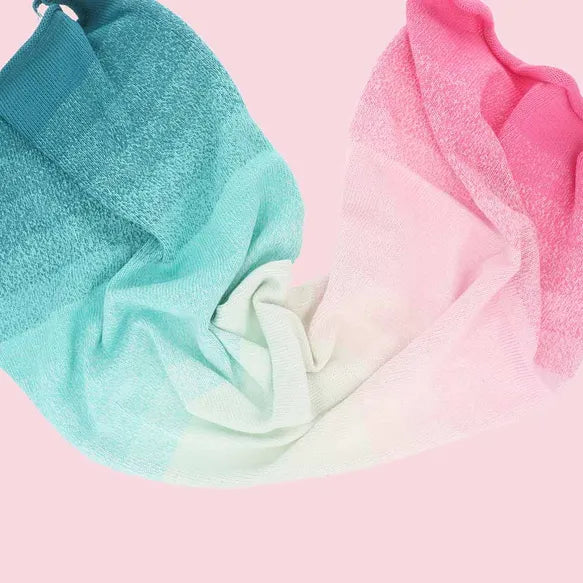 Duurzaam garen: Scheepjes Cotton Whirl in kleur 733 Roze en blauw