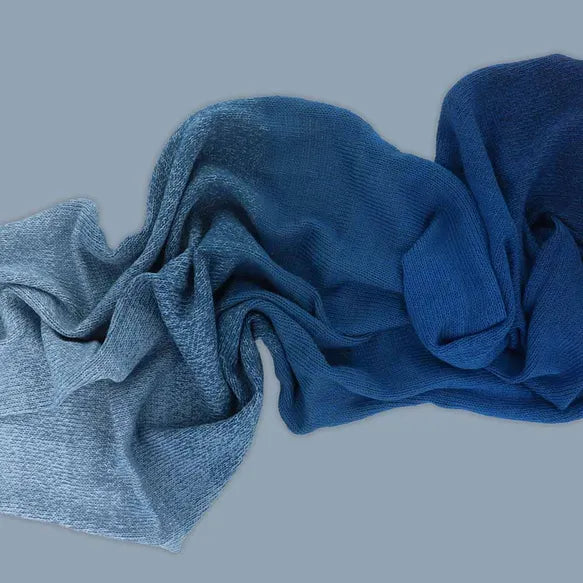 Duurzaam garen: Scheepjes Cotton Whirl in kleur 739 Blauw tinten