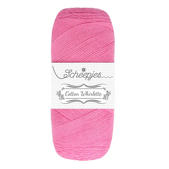 Duurzaam garen: Scheepjes Cotton Whirlette in kleur 803 Roze