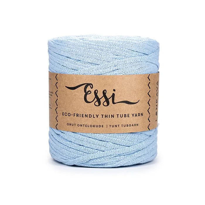 Duurzaam garen: Lankava Essi in kleur 18 Licht blauw