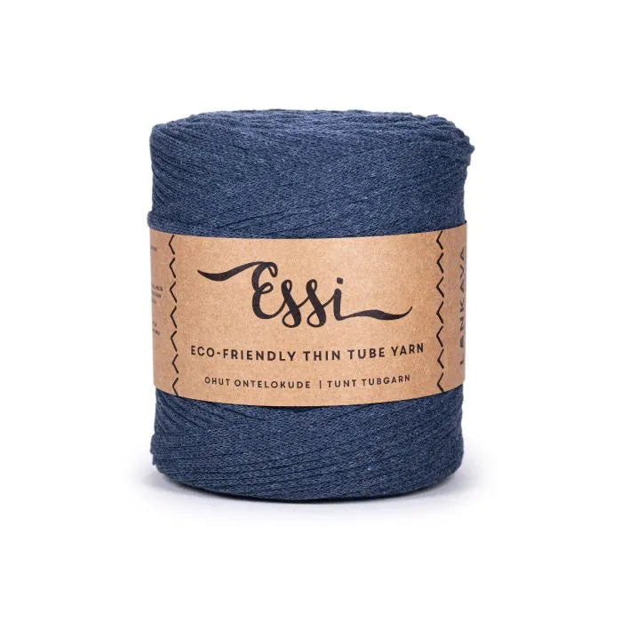 Duurzaam garen: Lankava Essi in kleur 22 Jeans blauw