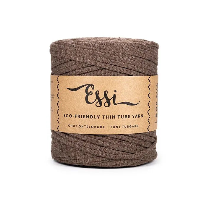 Duurzaam garen: Lankava Essi in kleur 5 Chocolade bruin