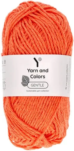 Duurzaam garen: Yarn and Colors Gentle in kleur 021 Oranje