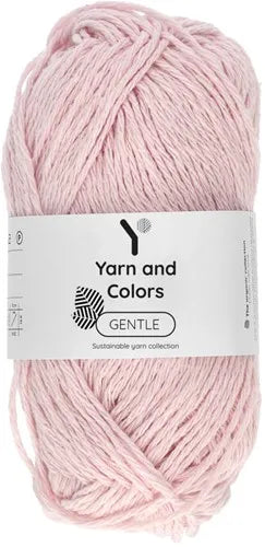 Duurzaam garen: Yarn and Colors Gentle in kleur 044 Licht roze