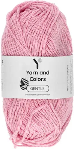 Duurzaam garen: Yarn and Colors Gentle in kleur 045 Bloesem roze