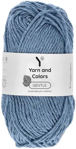 Duurzaam garen: Yarn and Colors Gentle in kleur 061 Jeans blauw