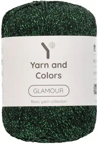 Duurzaam garen: Yarn and Colors Glamour in kleur 087 Groen