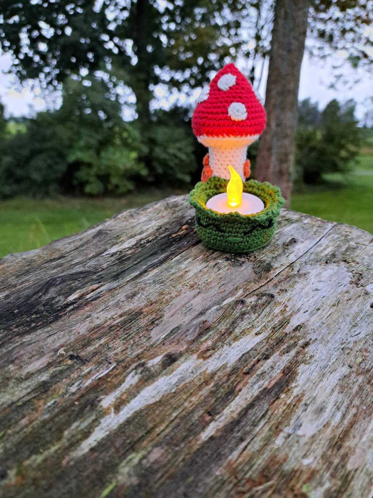 Gehaakt Haakpatroon herfstlichtje ontworpen door Bezig-meidje