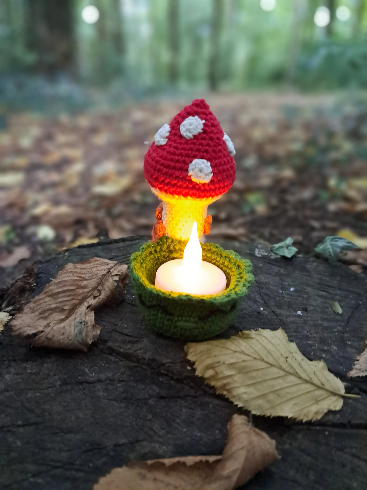 Gehaakt Haakpatroon herfstlichtje ontworpen door Bezig-meidje