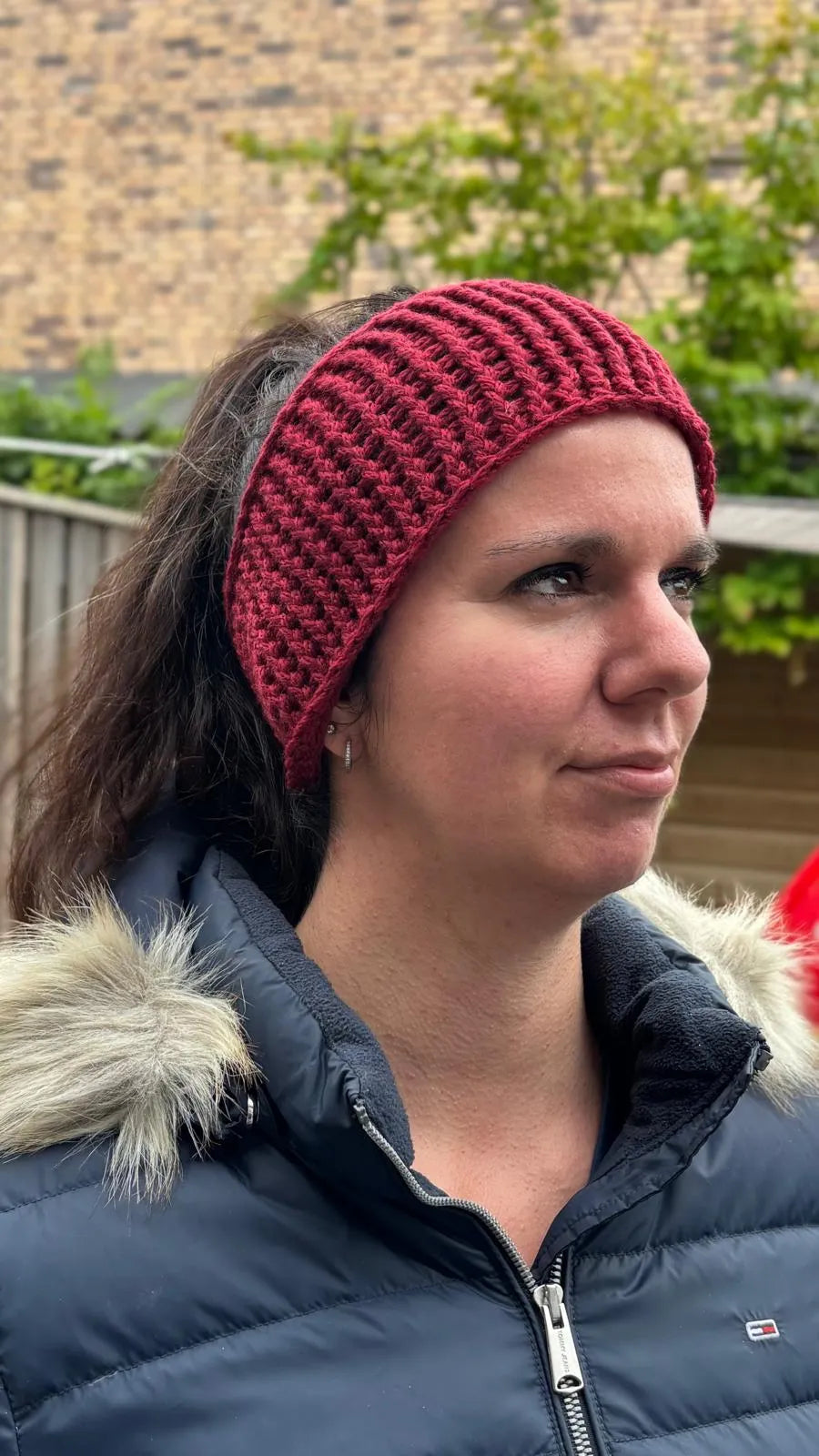 Gehaakt Haakpatroon hoofdband Rib ontworpen door Crafting Dutchie