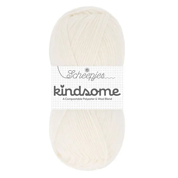 Duurzame wol: Scheepjes Kindsome in kleur 701 Wit