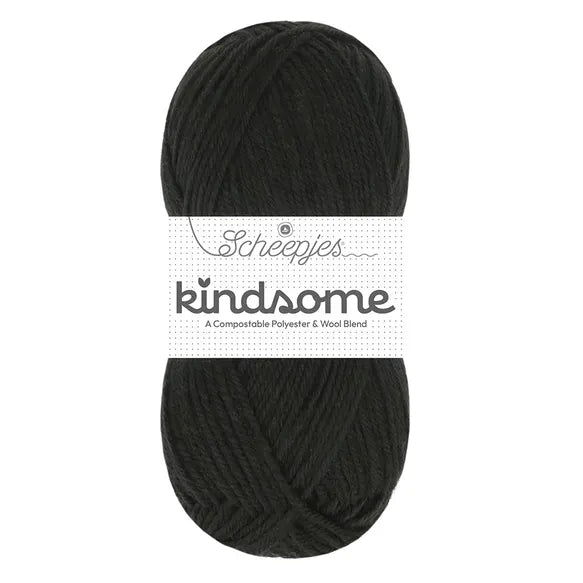 Duurzame wol: Scheepjes Kindsome in kleur 703 Zwart