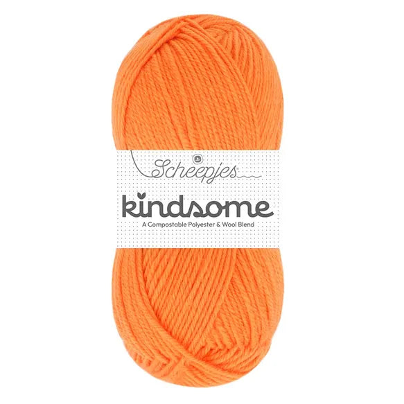 Duurzame wol: Scheepjes Kindsome in kleur 712 Oranje
