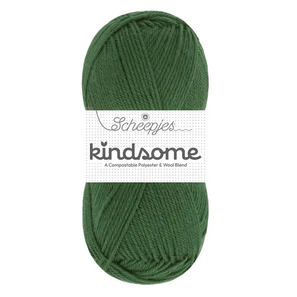 Duurzame wol: Scheepjes Kindsome in kleur 717 Donker groen