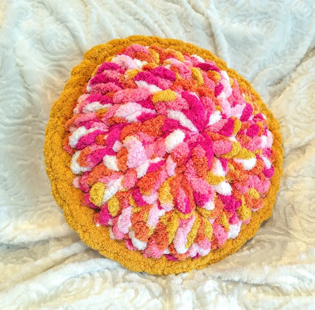 Gehaakt Haakpatroon kussen Droom ontworpen door Cora's Knit Knacks