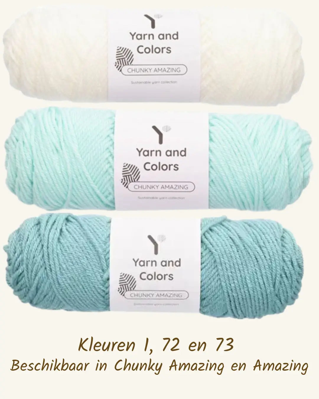Kleuroptie 3 voor Haakpatroon kussen Dahlia ontworpen door Haaksels en breisels
