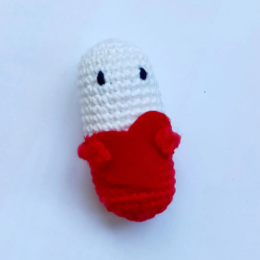 Gehaakt Haakpatroon Lots of Love Pill ontworpen door Diana Made It