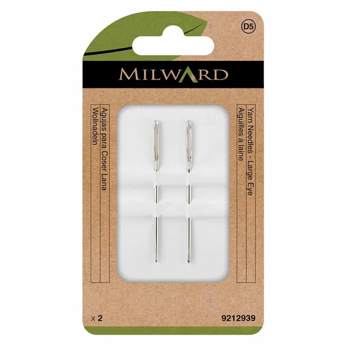 Wolnaalden set van 2, fijne Stopnaalden van Milward