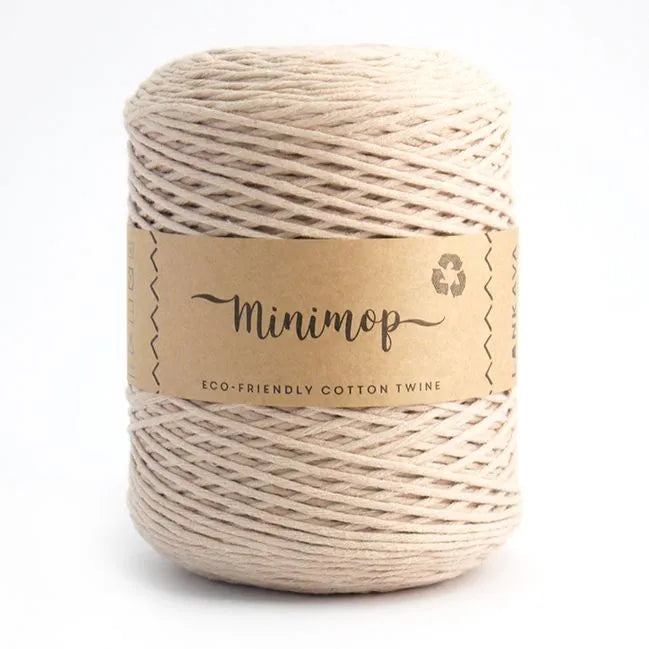Duurzaam garen: Lankava Minimop 700 gram in kleur 53 Beige