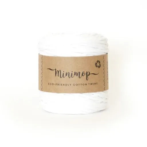 Duurzaam garen: Lankava Minimop 150 gram in kleur 51 Wit