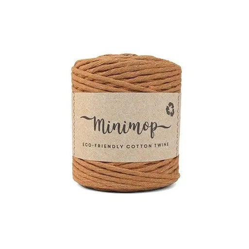 Duurzaam garen: Lankava Minimop 150 gram in kleur 54 Licht bruin