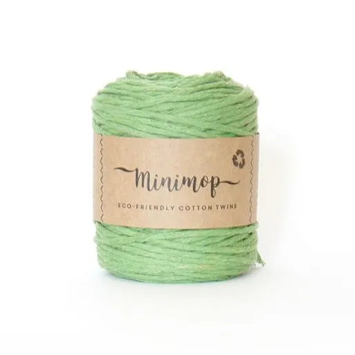 Duurzaam garen: Lankava Minimop 150 gram in kleur 60 Groen