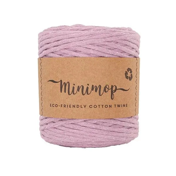 Duurzaam garen: Lankava Minimop 150 gram in kleur 85 Lavendel paars
