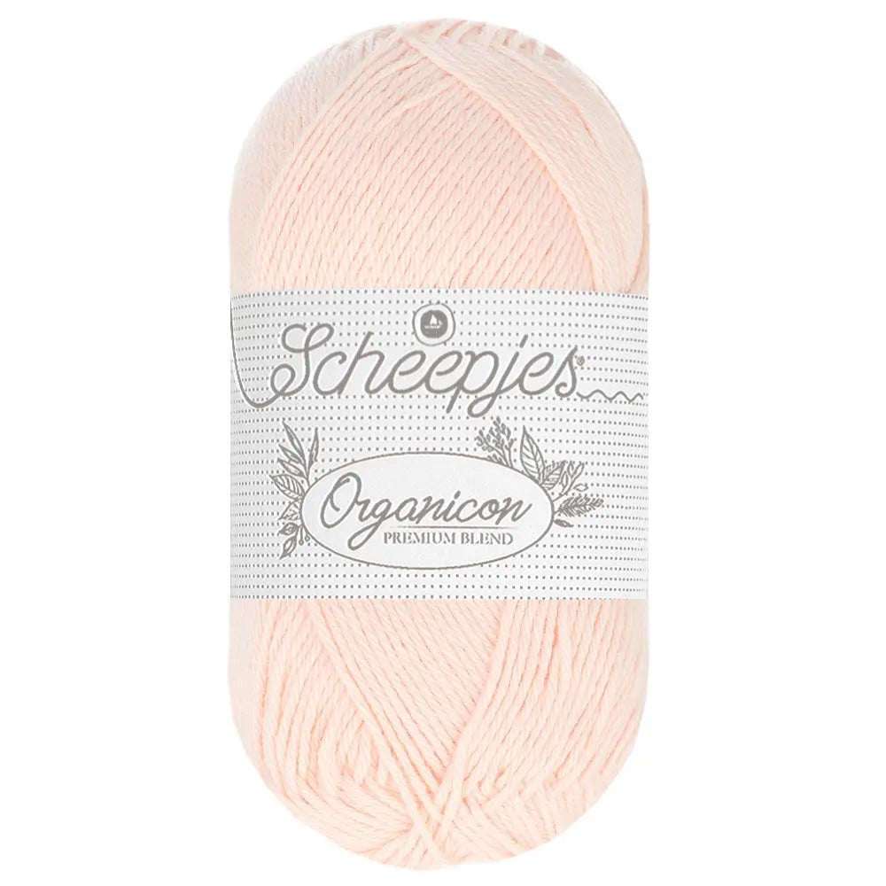 Duurzaam garen: Scheepjes Organicon in kleur 221 Pastel oranje